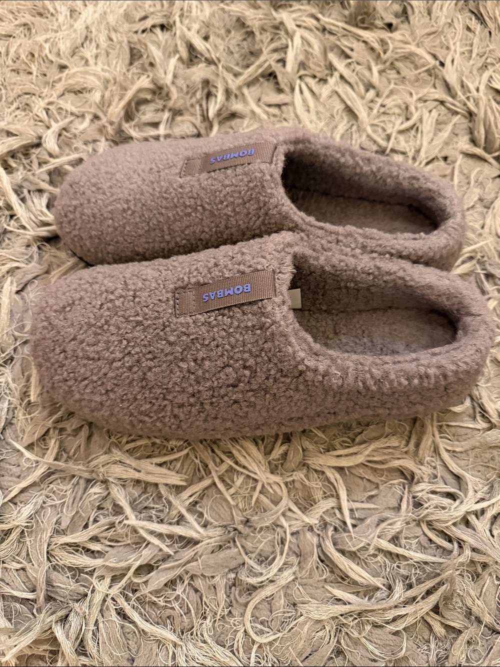 Bombas Dusty Purple Cozy Sherpa Sunday Slippers - Picture 2 of 4